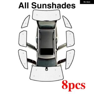 アウディ A6 アバント C7 4G 2012 2018 2017 フル フロントガラス サラウンドサンシェードサイドウィンドウバイザーカバー - All Sunshades