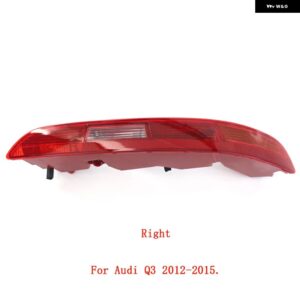 アウディ Q3 2012-2015/2016-2018 車リアアンダーバンパー フォグランプ テールライト レッドリバースブレーキハロゲン自動アンダー - Set 2