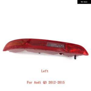 アウディ Q3 2012-2015/2016-2018 車リアアンダーバンパー フォグランプ テールライト レッドリバースブレーキハロゲン自動アンダー - Set 1