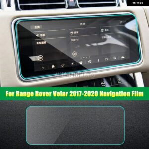 ランドローバー セントラルエアコンナビゲーションスクリーン TPU プロテクターフィルム レンジローバー スポーツ L494 ヴォーグ L405 ヴェラール 2017-20 - 7