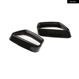 BMW ステンレステールマフラーマフラー出力カバー トリム 5 シリーズ G30 G31 G38 528LI 530LI 2018-2021 - Style B black