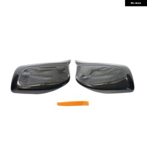BMW バックミラー カバー キャップ カーボン / ブラック 5 シリーズ E60 E61 E63 E64 2004-2008 520I 525I 528I 528XI 530I - Carbon One Pair