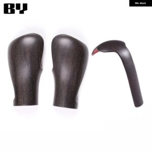 ランドローバー カーギアヘッド シフトノブ ハンドルカバー トリム ステッカー 2005-13 レンジローバー ヴォーグ L322 スポーツ L320 RR スポーツ - 3PCS oak wood grain