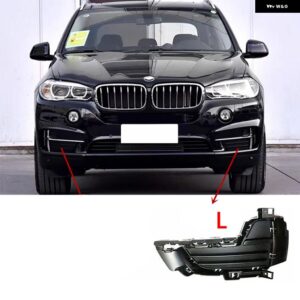 BMW フォグランプ フレームカバー X5 F15 2014-2018 車 ABS フロント フォグランプ フロントバンパー フォグランプ マットトリミングベゼルカバー - C style L