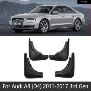 アウディ マッドフラップ A8 D3 D4 D5 2008 2020 フェンダー マッドガード フラップ スプラッシュ フラップ マッドガード 2009 2010 2011 2015 2018 2019 - 2011-2017 D4