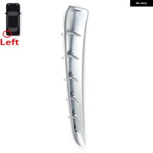 ポルシェ パナメーラ 2010-16 クローム ABS 外装リーフプレートエアアウトレットスパンコール 装飾 カバー トリム - Silver-Left