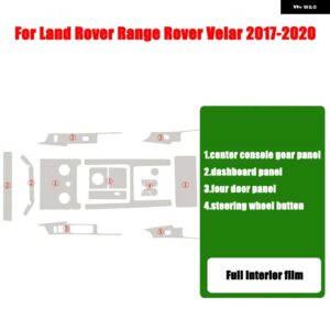 ランドローバー ディスカバリー 5 L462 スポーツ レンジローバー スポーツ ヴォーグ ヴェラール EVOQUE L494 L405 L551 カーセンターコンソール フルセット - 1