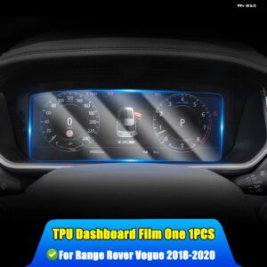 ランドローバー レンジローバー スポーツ L494 ヴェラール ヴォーグ L405 2018-2020 ナビゲーション計器スクリーン TPU プロテクター フィルム - 6