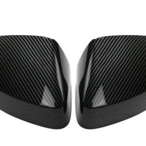 アウディ ブラックサイドミラーキャップカバー A3 S3 8V RS3 2013-16 2018 2017 2019 交換パールブラック - Carbon Pattern