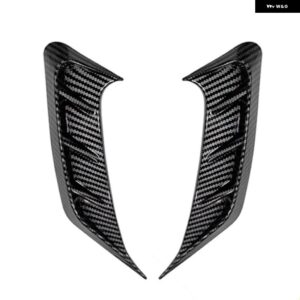 アウディ リアライトまぶたカバー ステッカー RS4 スタイルブラックカーボンルック A4L B9 2020+ カースタイリング - Carbon Fiber Look