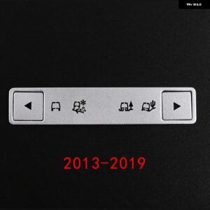 ランドローバー レンジローバー イヴォーク 2012-19 カースタイリング 合金カーエアコンボタン ステッカー - 1
