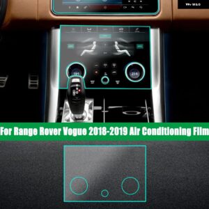 ランドローバー レンジローバー スポーツ ヴォーグ 2018 ヴェラール 17-19 車集中 制御 ナビゲーション フィルム エアコン TPU プロテクター フィルム - 5