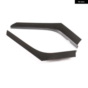 ランドローバー レンジローバー イヴォーク 2012-2018 カーボン/ブラック木目センターコンソール 装飾 ストリップ トリム - carbon fiber