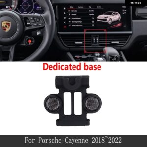 ポルシェ スペシャル車用携帯電話ホルダー カイエン PO536 GTS ターボ S 2018-22 携帯電話スタンド - Type A
