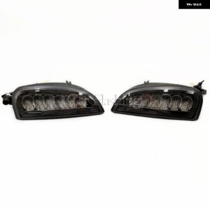 ポルシェ 2個 DRL デイタイム ランニングライト フォグランプ カイエン I 957 9PA 2006/10/01 LED ウインカーポジション
