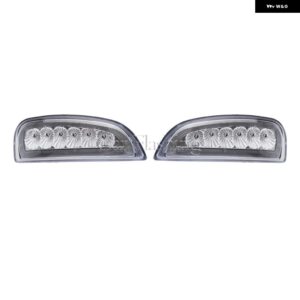 ポルシェ 2個 DRL デイタイム ランニングライト フォグランプ カイエン I 957 9PA 2006/10/01 LED ウインカーポジション