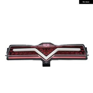 スバル 1個 LED リフレクター BRZ 2012 - 2020 バンパー ライトリア フォグランプ リバースライト自動電球ブレーキライト - Red cover