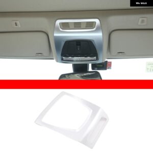 BMW ABS カーボンスタイル車フロントリーディングライトフレームカバー ステッカー トリム X3 F25 X4 F26 5 シリーズ GT F07 F10 2014-2017 - Silver