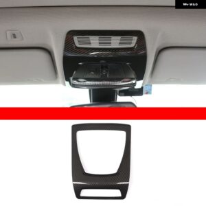 BMW ABS カーボンスタイル車フロントリーディングライトフレームカバー ステッカー トリム X3 F25 X4 F26 5 シリーズ GT F07 F10 2014-2017 - carbon fiber