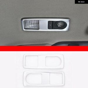 BMW ABS カーボンスタイル車フロントリーディングライトフレームカバー ステッカー トリム X3 F25 X4 F26 5 シリーズ GT F07 F10 2014-2017 - silver-1