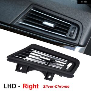 BMW 2 スタイルフロントコンソールグリルダッシュ AC エアコンベント F10 F11 F18 520I 523I 525I 528I 535I - LHD with chrome-R