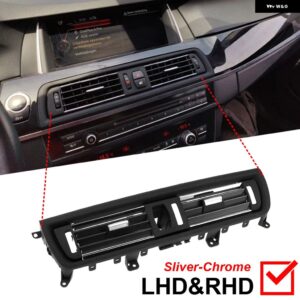 BMW 2 スタイルフロントコンソールグリルダッシュ AC エアコンベント F10 F11 F18 520I 523I 525I 528I 535I - with chrome