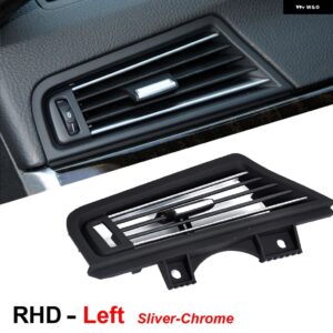 BMW 2 スタイルフロントコンソールグリルダッシュ AC エアコンベント F10 F11 F18 520I 523I 525I 528I 535I - RHD with chrome-L