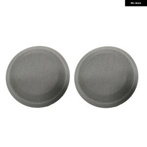 BMW E90 E91 X1 3 シリーズ 318 320 325I フロントドア オーディオ スピーカーグリルスピーカーカバー 交換部品 - Gray 2 Pcs