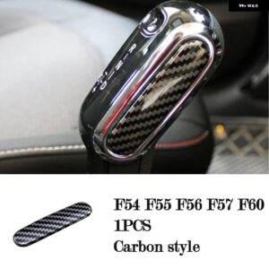 BMW カーギアスティックヘッド 装飾 カバー ミニクーパー S F54 F55 F56 F57 F60 クラブマン インテリア ステッカー - Carbon style