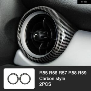 BMW インテリア プラスチック 装飾 カバー カーボンスタイル ステッカー ミニ R55 R56 R57 R58 R59 R60 R61 - Outer-middle