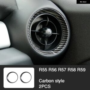 BMW インテリア プラスチック 装飾 カバー カーボンスタイル ステッカー ミニ R55 R56 R57 R58 R59 R60 R61 - Inner-both sides