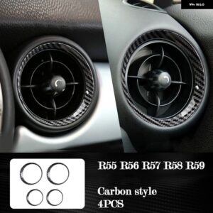 BMW インテリア プラスチック 装飾 カバー カーボンスタイル ステッカー ミニ R55 R56 R57 R58 R59 R60 R61 - outlet-Inner-a set