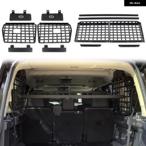 ランドローバー ディスカバリー 3 LR3 2003-2009 / ディスカバリー 4 LR4 2010-2016 リア トランク シェルフカーゴモジュラー収納ラック MOLLE パネル - Whole Kit