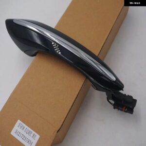 BMW シャンパンブラックホワイト車外装コンフォートアクセスフロントリア左右ドアハンドル 5 6 7 シリーズ F01 F02 F06 51217231931 - Black-Rear Right