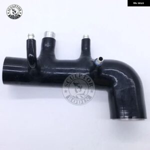 スバル シリコン ターボ インレット インテーク インダクション パイプ ホース インプレッサ GC8 EJ20 STI WRX MK5-6 - MK5-6 black