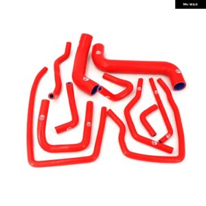 スバル シリコンラジエータークーラントホース キット インプレッサ GGB GDB 2.0 STI VER 7 VER8 VER9 00-09 - K8-94 RED