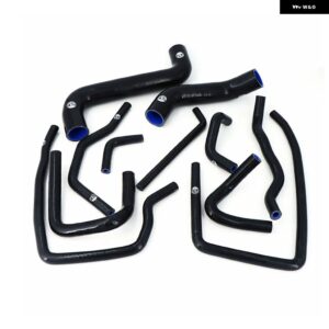 スバル シリコンラジエータークーラントホース キット インプレッサ GGB GDB 2.0 STI VER 7 VER8 VER9 00-09 - K8-94 BLACK