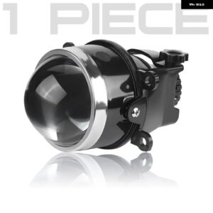 スバル 3.0インチ フォグライト プロジェクターレンズバイキセノンレンズ調整ブラケット H11 H8 H9 D2S D2H ランプ WRX/ - 1x fog light lens