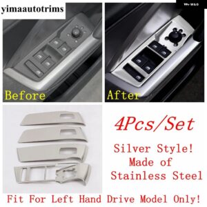 アウディ ダッシュボード エア AC / ドア スピーカー / ハンドル ボウル / ウィンドウ リフト カバー トリム ステンレス インテリア Q3 F3 2019 - 2024 - Model B