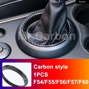 BMW ウォーターカップホルダー ギアレバーパネル 装飾 カバー ミニワンクーパー JCW F54 F55 F56 F57 F60 車内 - gear lever ring