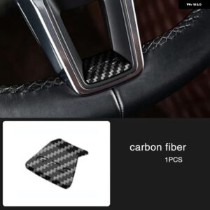 ポルシェ ステアリングホイール 装飾 パッチマカンカイエンパナメーラ インテリア 装飾 - carbon fiber