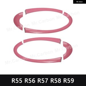 BMW 内側ドア 装飾 ストリップ MINI ONE COOPER S R55 R56 R57 R58 R59 クラブマン クーペ内装 - Pink