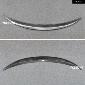 BMW グロスブラック グロスブラックカーボン調 ABS リアスポイラー カーウィング 1シリーズ 2ドア クーペ E82 E88 1M 2007 - 2013 - Carbon fiber pattern