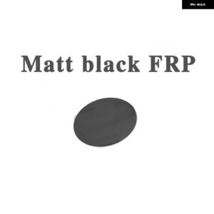 アウディ A1 R18 2010-2014 カーボンリアブーツ ウイング スポイラー リアルーフスポイラー ウイング トランク リップブーツ カバー - Matt Black