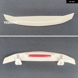 アウディ A4 S4 B8 B8.5 B9 2009-2015 装飾 ABS プラスチック ペイント塗装色リアトランク スポイラー - Unpainted