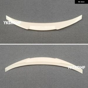 BMW M4 スタイル ABS リアルーフスポイラー トランク リップブーツ ウィング E92 E93 スポイラー 3シリーズ 2ドア E92 M3 クーペ 2005-2012 - E92 unpainted color