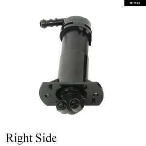 アウディ ヘッドライト ウォッシャーポンプ ヘッドランプ 水スプレーノズルジェットアクチュエーター Q7 2007-15 - Right Side