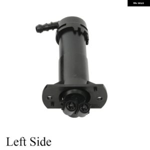 アウディ ヘッドライト ウォッシャーポンプ ヘッドランプ 水スプレーノズルジェットアクチュエーター Q7 2007-15 - Left Side