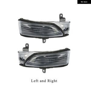 スバル バックミラー ウィンカー LED ライト矢印ランプ フォレスター XV WRX STI インプレッサレガシィアウトバック CROSSTREK - Left and Right