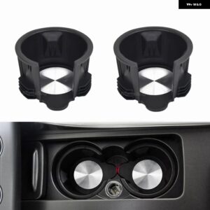 ランドローバー LR087454 LR3 LR4 2005/09/01 レンジローバースポーツセンターコンソールフロントカップホルダー 挿入カースタイリング - 2 pcs chromium